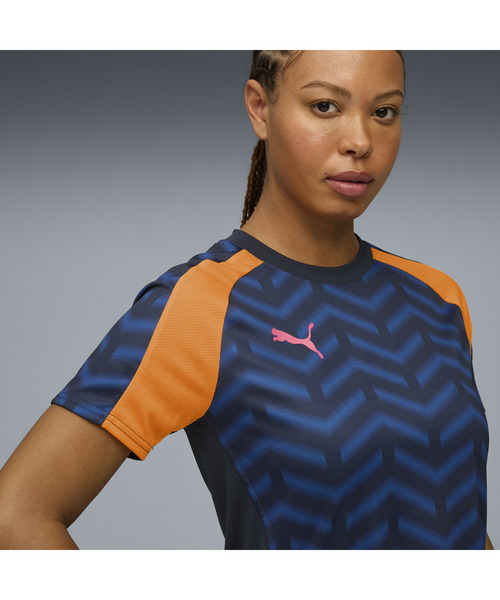 PUMA(プーマ)の「PUMA プーマ ウィメンズ サッカー INDIVIDUALBLAZE 半袖 シャツ(Tシャツ/カットソー・レディース・ブルー系その他/ネイビー・MEDIUM/LARGE/SMALL/X-SMALL)」の10枚目の写真