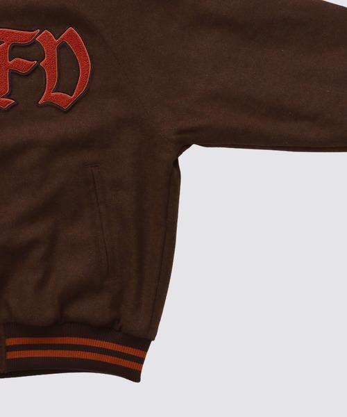 FIDELITY（フィデリティ）の「[FIDELITY X SKOOKUM] WOOL STUDIAM JACKT / ウールスタジャン（スタジャン・メンズ・ブラック/ブラウン/チャコール・MEDIUM/LARGE）」の17枚目の写真
