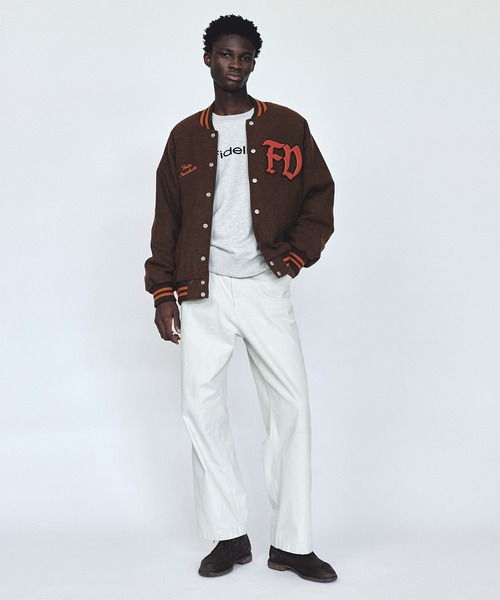 FIDELITY X SKOOKUM] WOOL STUDIAM JACKT / ウールスタジャン