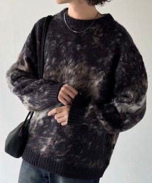 Classical Origin(NVJIW)́yClassical Originzu܂ŖѕzBvwACNVM[fރN[lbNZ[^[^Mohair-Like Shaggy Knit Crew Neck Sweater(jbg/Z[^[)