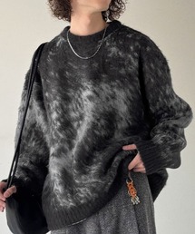 Classical Origin(クラシカルオリジン)の【Classical Origin】「まるで毛布。」モヘアライクシャギー素材クルーネックセーター/Mohair-Like Shaggy Knit Crew Neck Sweater(ニット/セーター)