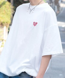 Starting Over | 【Starting Over/スターティングオーバー】ONE POINT LOGO EMBROIDERY DRAW CODE T-SHIRT / ワンポイント ロゴ刺繍 ドローコード デザイン クルーネック 半袖 Tシャツ(Tシャツ/カットソー)