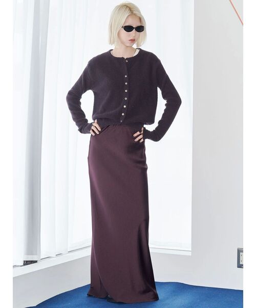 VEQUM（VEQUM）の「【VEQUM】MOLE KNIT CARDIGUAN（カーディガン/ボレロ・レディース・グレー/ブラウン/ブラック・FREE）」の16枚目の写真