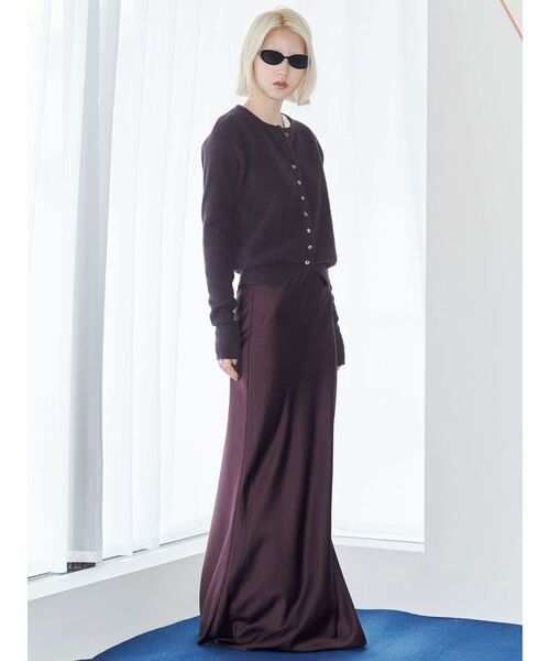 VEQUM（VEQUM）の「【VEQUM】MOLE KNIT CARDIGUAN（カーディガン/ボレロ・レディース・グレー/ブラウン/ブラック・FREE）」の18枚目の写真