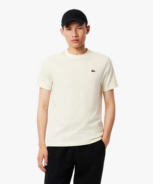 LACOSTE（ラコステ）の「フェイドエフェクトワニロゴバックプリントウルトラドライTシャツ（Tシャツ/カットソー・メンズ・ブラック/オリーブ/ブルー/オフホワイト・4/3/5）」の13枚目の写真