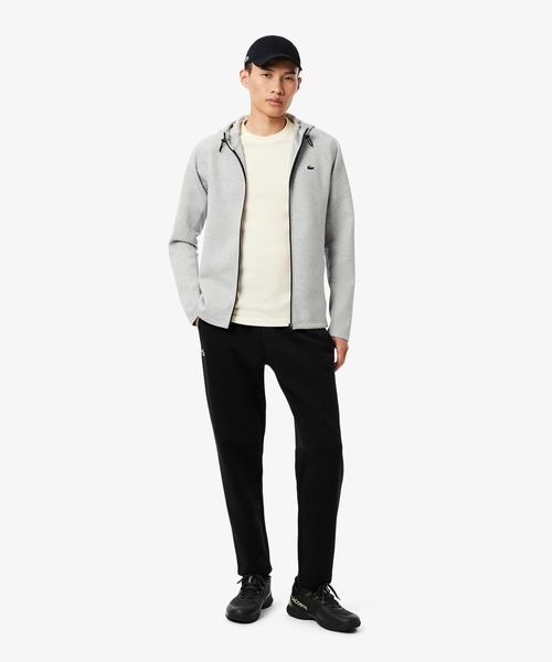 LACOSTE（ラコステ）の「フェイドエフェクトワニロゴバックプリントウルトラドライTシャツ（Tシャツ/カットソー・メンズ・ブラック/オリーブ/ブルー/オフホワイト・4/3/5）」の20枚目の写真