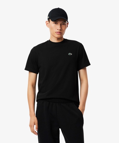 LACOSTE（ラコステ）の「フェイドエフェクトワニロゴバックプリントウルトラドライTシャツ（Tシャツ/カットソー・メンズ・ブラック/オリーブ/ブルー/オフホワイト・4/3/5）」の21枚目の写真