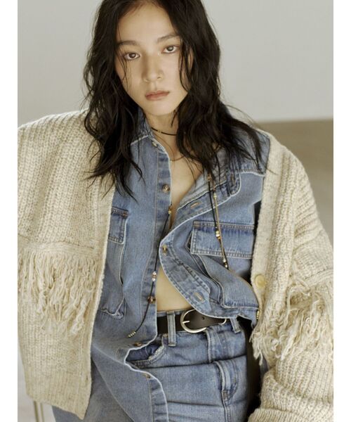 セール】デニムルーズシャツ（シャツ/ブラウス）｜Ungrid（アン