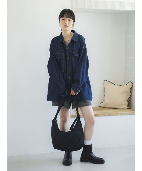 デニムルーズシャツ（シャツ/ブラウス）｜Ungrid（アングリッド）の