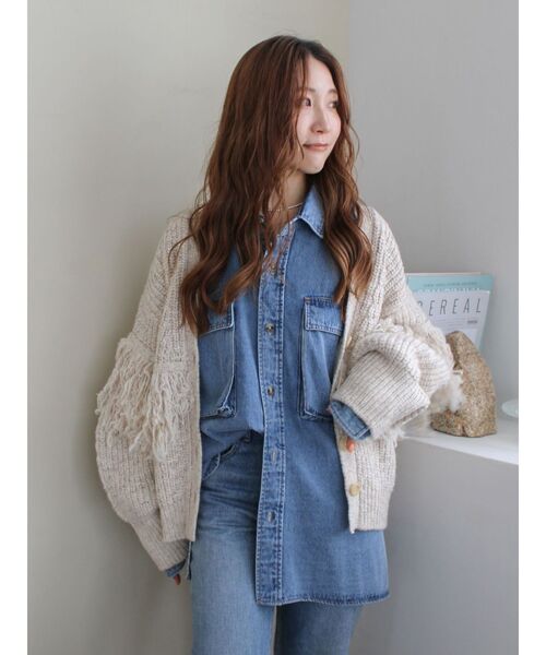 デニムルーズシャツ（シャツ/ブラウス）｜Ungrid（アングリッド）の