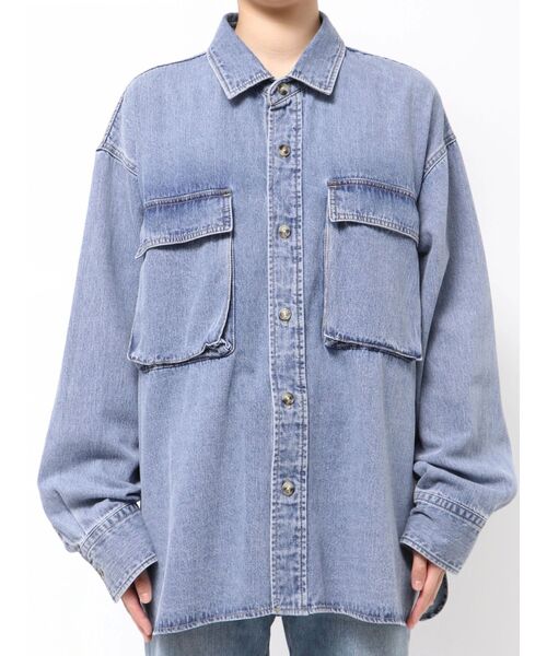セール】デニムルーズシャツ（シャツ/ブラウス）｜Ungrid（アン