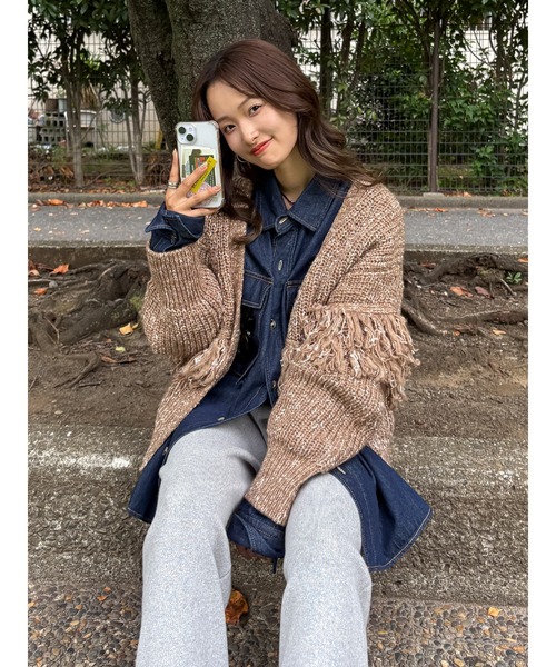 デニムルーズシャツ（シャツ/ブラウス）｜Ungrid（アングリッド）の