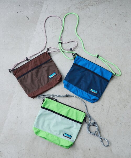 Franklin Climbing（フランクリンクライミング）の「【Franklin Climbing】サコッシュバッグ（ショルダーバッグ・メンズ・グリーン系その他2/ダークブルー/ブラック/サックスブルー/ブラウン系その他・ONE SIZE）」の10枚目の写真
