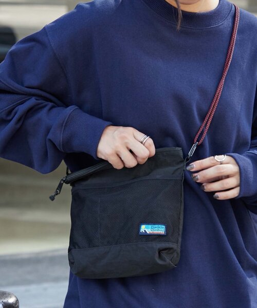 Franklin Climbing（フランクリンクライミング）の「【Franklin Climbing】サコッシュバッグ（ショルダーバッグ・メンズ・グリーン系その他2/ダークブルー/ブラック/サックスブルー/ブラウン系その他・ONE SIZE）」の11枚目の写真