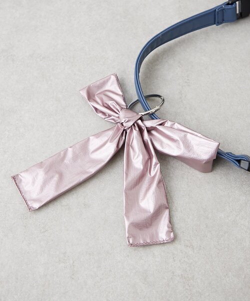 HELLO.SANFRANCISCO(ハローサンフランシスコ)の「【HELLO.SANFRANCISCO/ハローサンフランシスコ】リボンチャーム付マルチWAYファーBAG(トートバッグ・レディース・ピンク/イエロー/ブルー・ONE SIZE)」の8枚目の写真