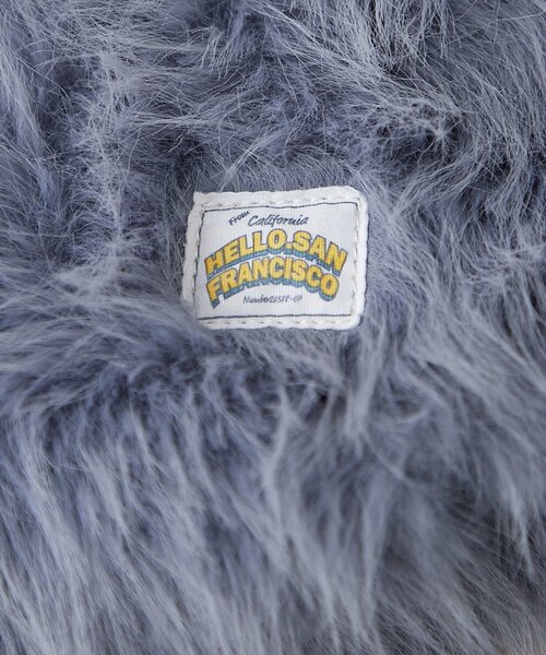 HELLO.SANFRANCISCO(ハローサンフランシスコ)の「【HELLO.SANFRANCISCO/ハローサンフランシスコ】リボンチャーム付マルチWAYファーBAG(トートバッグ・レディース・ピンク/イエロー/ブルー・ONE SIZE)」の10枚目の写真