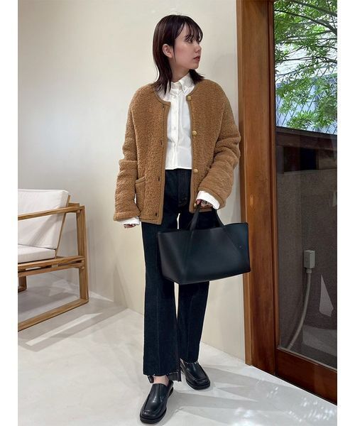 Mila Owen（ミラオーウェン）の「2wayワイドトートバッグ（トートバッグ・レディース・ベージュ/ブラック/オリーブ・F）」の13枚目の写真