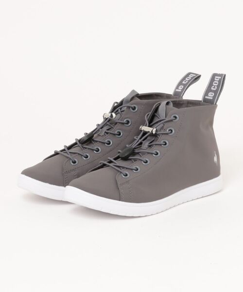 le coq sportif（ルコックスポルティフ）の「《le coq sportif》LA ｱﾙﾏ MID III T+R/LA ALM（スニーカー・レディース・ブラック/グレー・24.0cm/25.0cm/23.0cm）」の2枚目の写真