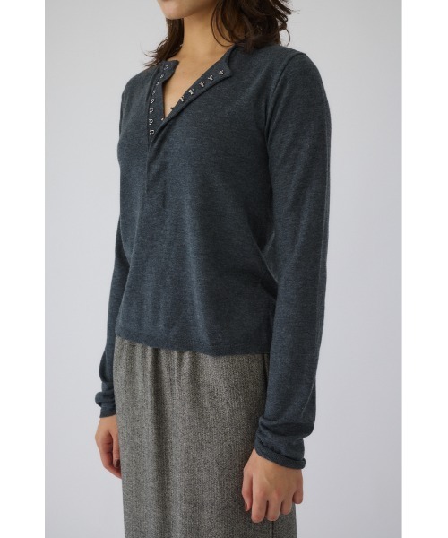 トップス Hook design silk blend knit RIM.ARK RIM.ARK | Hook design silk blend knit (KNITWEAR ) |RIM.ARK