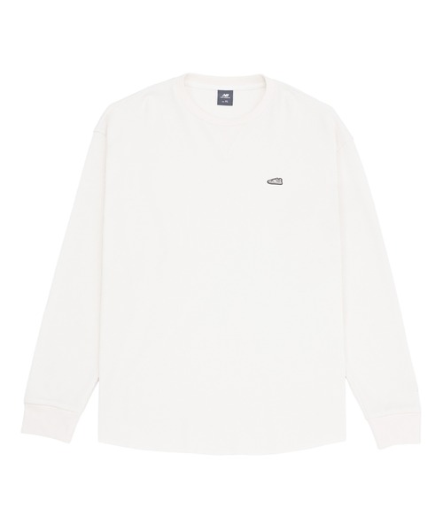 NEW BALANCE(ニューバランス)の「シューパッチワッフルロングスリーブ(Tシャツ/カットソー・メンズ・オフホワイト/カーキ・LARGE/XX-LARGE/MEDIUM/X-LARGE/SMALL)」の16枚目の写真