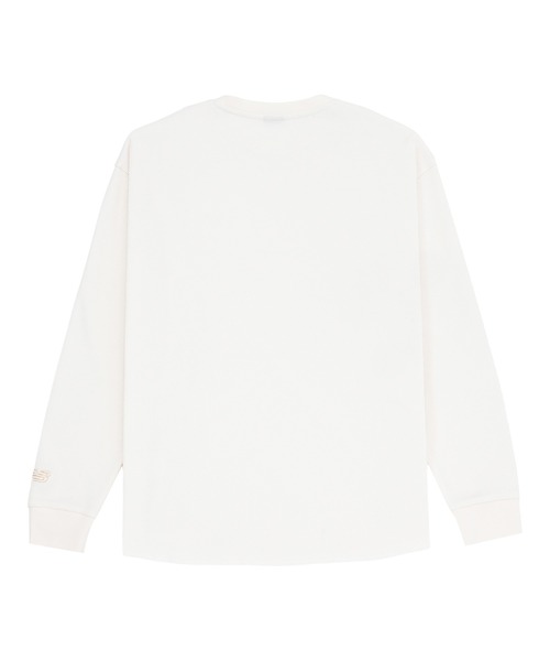 NEW BALANCE(ニューバランス)の「シューパッチワッフルロングスリーブ(Tシャツ/カットソー・メンズ・オフホワイト/カーキ・LARGE/XX-LARGE/MEDIUM/X-LARGE/SMALL)」の5枚目の写真