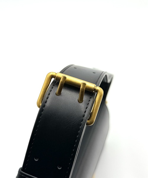 DRAW(ドロー)の「DRAW(ドロー) / シリンダー バッグ(ショルダーバッグ・レディース・ブラック×ゴールド/ブラック×シルバー・FREE)」の16枚目の写真