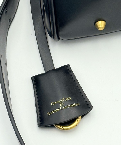 DRAW(ドロー)の「DRAW(ドロー) / シリンダー バッグ(ショルダーバッグ・レディース・ブラック×ゴールド/ブラック×シルバー・FREE)」の11枚目の写真