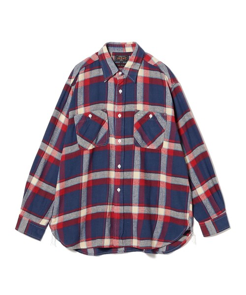 セール】インディアン フランネルチェック ワークシャツ（シャツ