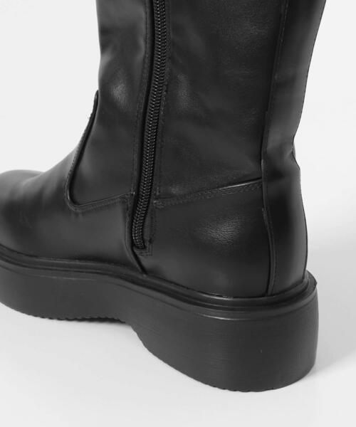 セール】プラットフォームロングブーツ（ブーツ）｜KBF（ケイビーエフ