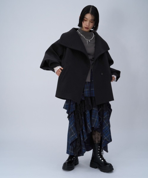 タータンチェックティアードスカート(HARE)（スカート）｜HARE（ハレ