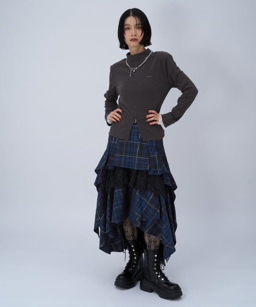 タータンチェックティアードスカート(HARE)（スカート）｜HARE（ハレ