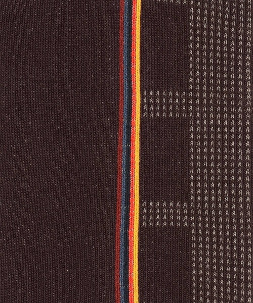 Paul Smith(ポールスミス)の「チェック&ソリッド ショートソックス【250647 SN】(ソックス/靴下・メンズ・ネイビー/ダークブラウン・25-27)」の3枚目の写真