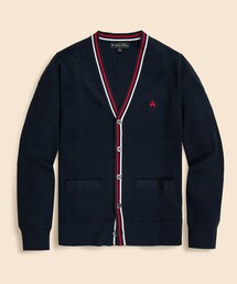 ブルックスブラザーズ BROOKS BROTHERS コットンカーディガン BROOKS BROTHERS｜ブルックス ブラザーズのカーディガン/ボレロ