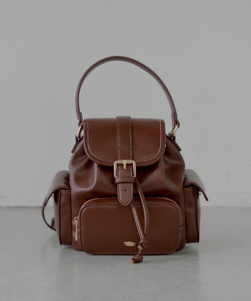 Chico（チコ）の「2WAY3ポケットバックパック（バックパック/リュック・レディース・ブラック/ブラウン/アイボリー・FREE）」の8枚目の写真