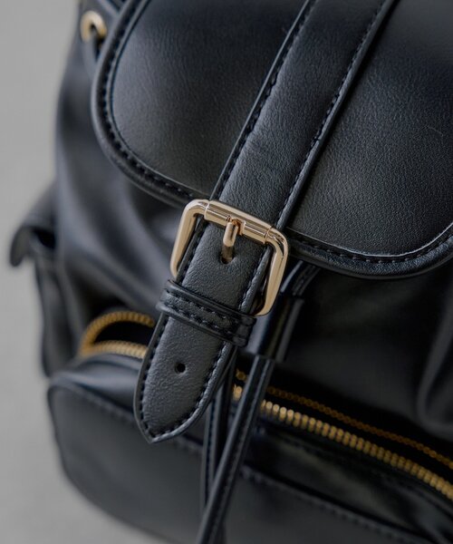 Chico（チコ）の「2WAY3ポケットバックパック（バックパック/リュック・レディース・ブラック/ブラウン/アイボリー・FREE）」の13枚目の写真