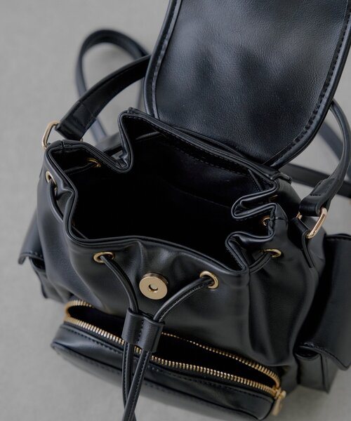 Chico（チコ）の「2WAY3ポケットバックパック（バックパック/リュック・レディース・ブラック/ブラウン/アイボリー・FREE）」の14枚目の写真