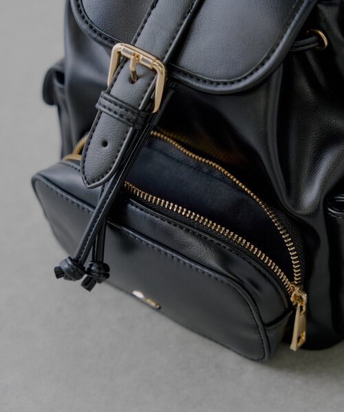 値下げ不可 美品 chiiiibag ch!iiibag バックパック リュック Noble - chiiiibag バックパック ブラック ch!iiiの通販 by rmk0620's