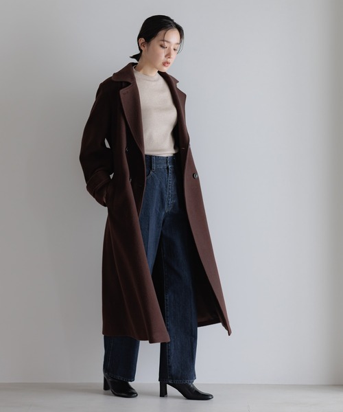 Andemiu（アンデミュウ）の「デニムストレートパンツ579827（デニムパンツ・レディース・インディゴブルー・SMALL/MEDIUM/LARGE）」の18枚目の写真