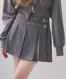 one after another NICE CLAUP | 【セットアップ対応】カットプリーツミニスカート(スカート)