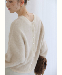 フォックスカシミヤ2WAYプルオーバー