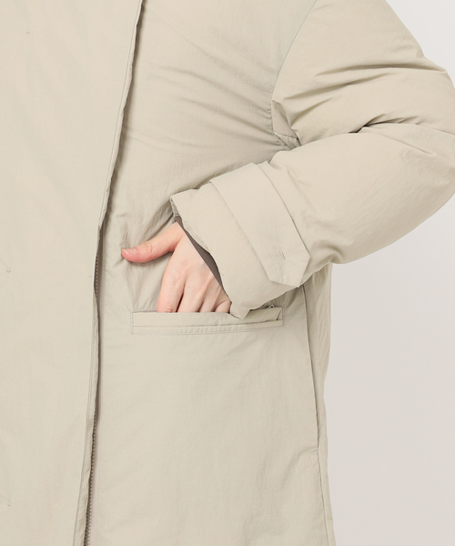 SLOBE IENA（スローブイエナ）の「《2枚セット/マルチWAY》s.oyamadaコラボダウンコート（ダウンジャケット/コート・レディース・ブラウン/ベージュ・36/38）」の14枚目の写真