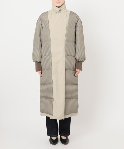 SLOBE IENA（スローブイエナ）の「《2枚セット/マルチWAY》s.oyamadaコラボダウンコート（ダウンジャケット/コート・レディース・ブラウン/ベージュ・36/38）」の16枚目の写真