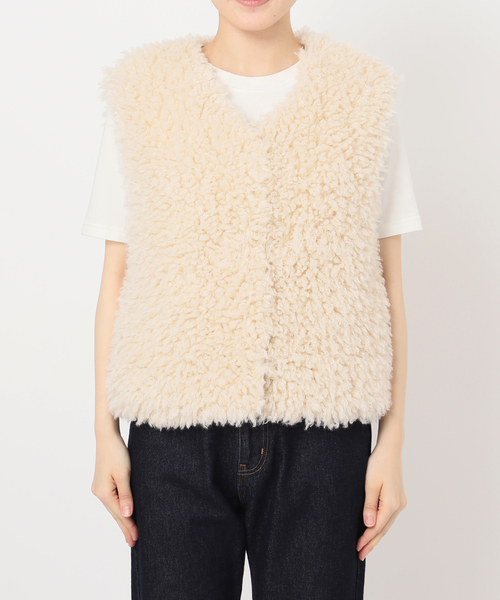 SLOBE IENA（スローブイエナ）の「《2枚セット/マルチWAY》s.oyamadaコラボダウンコート（ダウンジャケット/コート・レディース・ブラウン/ベージュ・36/38）」の9枚目の写真