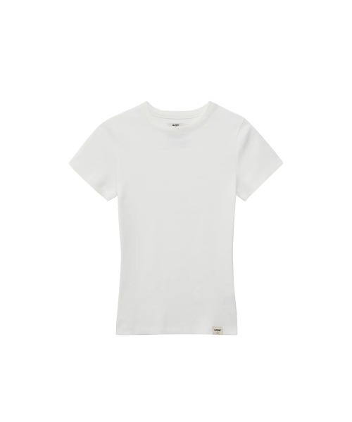 GLOWNY(グロウニ―)の「G CLASSIC FITTED TEE(Tシャツ/カットソー・レディース・ホワイト/ブラック/グレー/イエロー系/ブラウン/グリーン系その他/ブルー/ピンク・SMALL/MEDIUM/LARGE/X-SMALL/X-LARGE)」の2枚目の写真