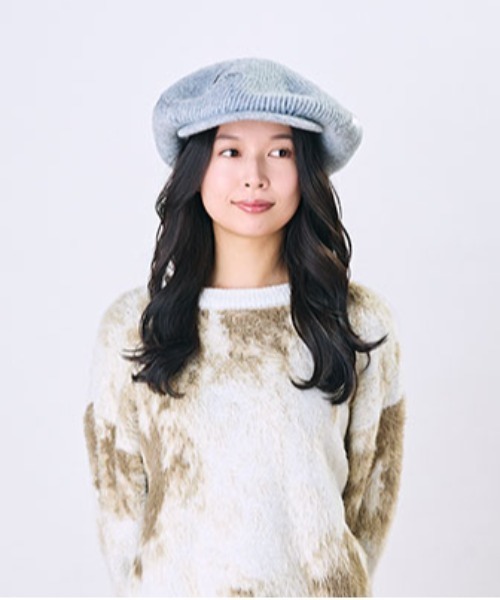 CA4LA（カシラ）の「CF QUENTIN（キャスケット・レディース・ブラック/イエロー/グレー・ONESIZE）」の3枚目の写真