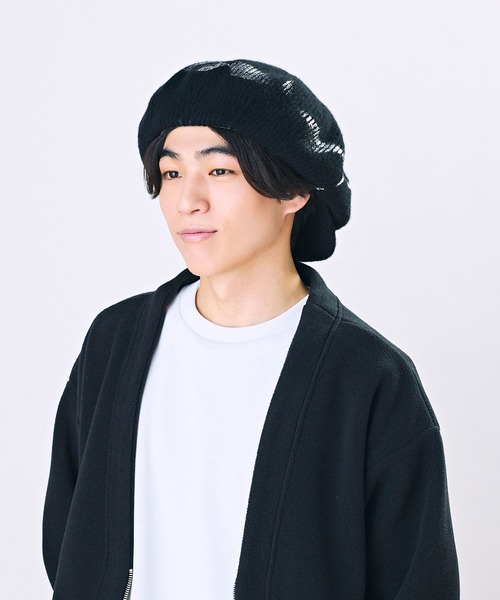 CA4LA（カシラ）の「CF QUENTIN（キャスケット・レディース・ブラック/イエロー/グレー・ONESIZE）」の10枚目の写真