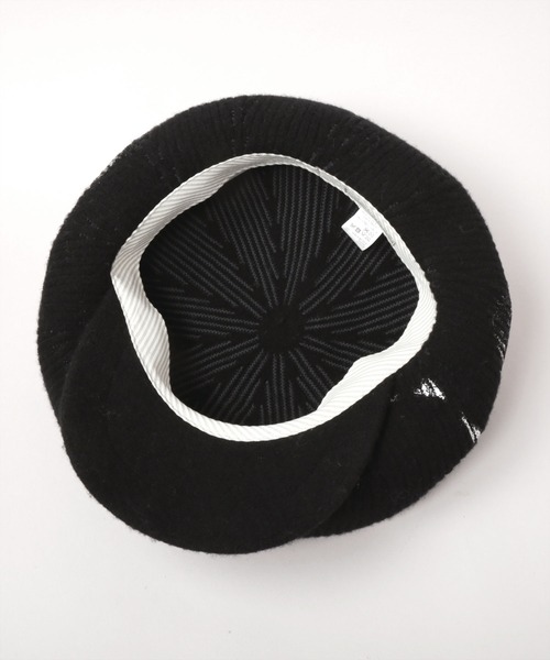 CA4LA（カシラ）の「CF QUENTIN（キャスケット・レディース・ブラック/イエロー/グレー・ONESIZE）」の5枚目の写真