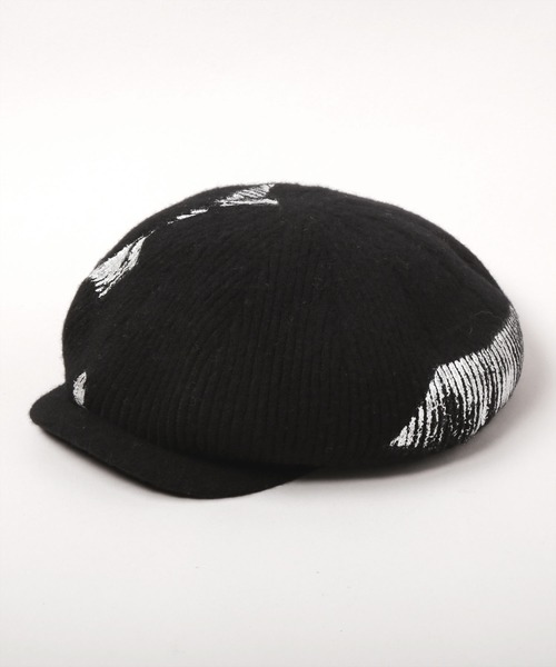 CA4LA（カシラ）の「CF QUENTIN（キャスケット・レディース・ブラック/イエロー/グレー・ONESIZE）」の11枚目の写真