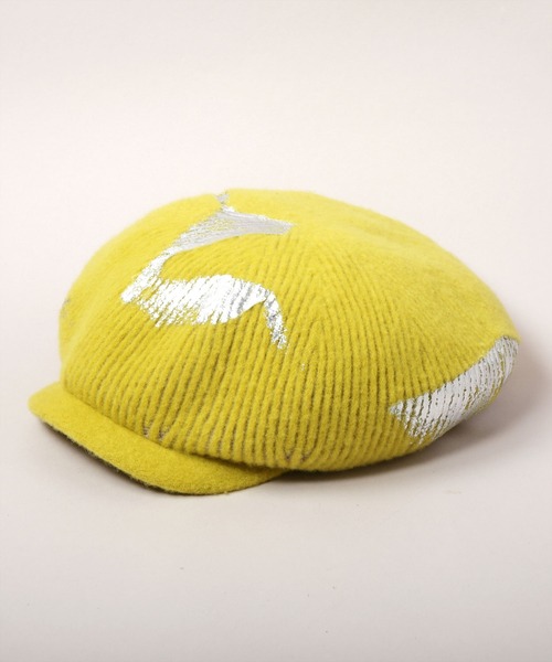 CA4LA（カシラ）の「CF QUENTIN（キャスケット・レディース・ブラック/イエロー/グレー・ONESIZE）」の13枚目の写真