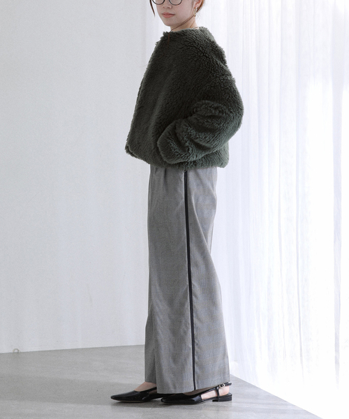 TICCA / ティッカ ウールファーショートコート（その他アウター）｜La